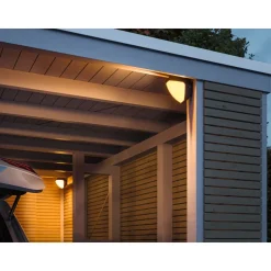 LED-ulkoseinävalaisin liike- ja hämärätunnistimella Paulmann Ikosea, Smart Home Zigbee 3.0, IP44, 5x20.3cm, säädettävä värilämpötila, antrasiitti