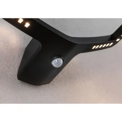 LED-ulkoseinävalaisin Paulmann Alara Smart Home Zigbee 3.0 375x270mm hämäräohjattu liiketunnistin IR 3000-2200K 10W 450lm antrasiitti