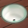LED-valaistu saunakiulu Cariitti poistoaukolla
