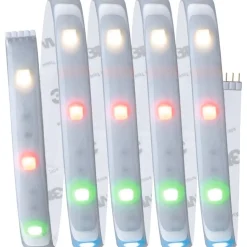 LED-valonauha Paulmann MaxLED 250, Smart Home Zigbee 3.0, aloituspakkaus, 1.5m, IP44, 9W, 180lm/m, 30LEDs/m, RGBW+, 24VA