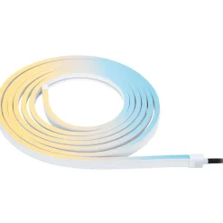 LED-valonauha Paulmann Plug & Shine Smooth, 5m, Smart Home Zigbee 3.0, IP67, RGBW+, valkoinen