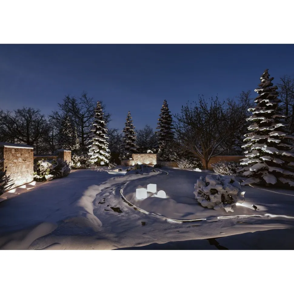 LED-valonauha Paulmann Plug & Shine Smooth, 2m, Smart Home Zigbee 3.0, IP67, RGBW+, valkoinen