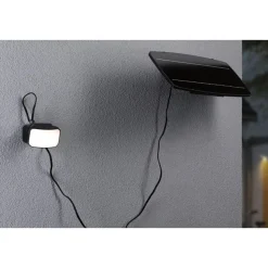 LED-valonheitin aurinkokennolla Paulmann Solar Smart Home Zigbee 3.0 Flotas, IP65, 3000K, 700lm, antrasiitti