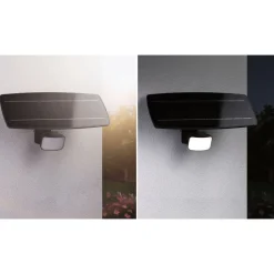 LED-valonheitin aurinkokennolla Paulmann Solar Smart Home Zigbee 3.0 Flotas, IP65, 3000K, 700lm, antrasiitti