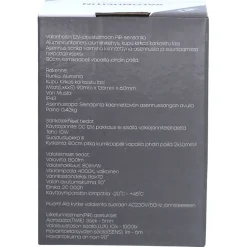 LED-valonheitin LED Energie 10 W 12 V 800 lm 4000 K IP43 0,8 m kumikaapeli PIR-sensori