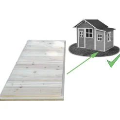 Leikkimökin lattiapaneeli Exit Floorparts Loft 150