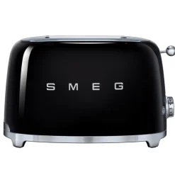 Leivänpaahdin Smeg TSF01BLEU 2-viipaleen musta