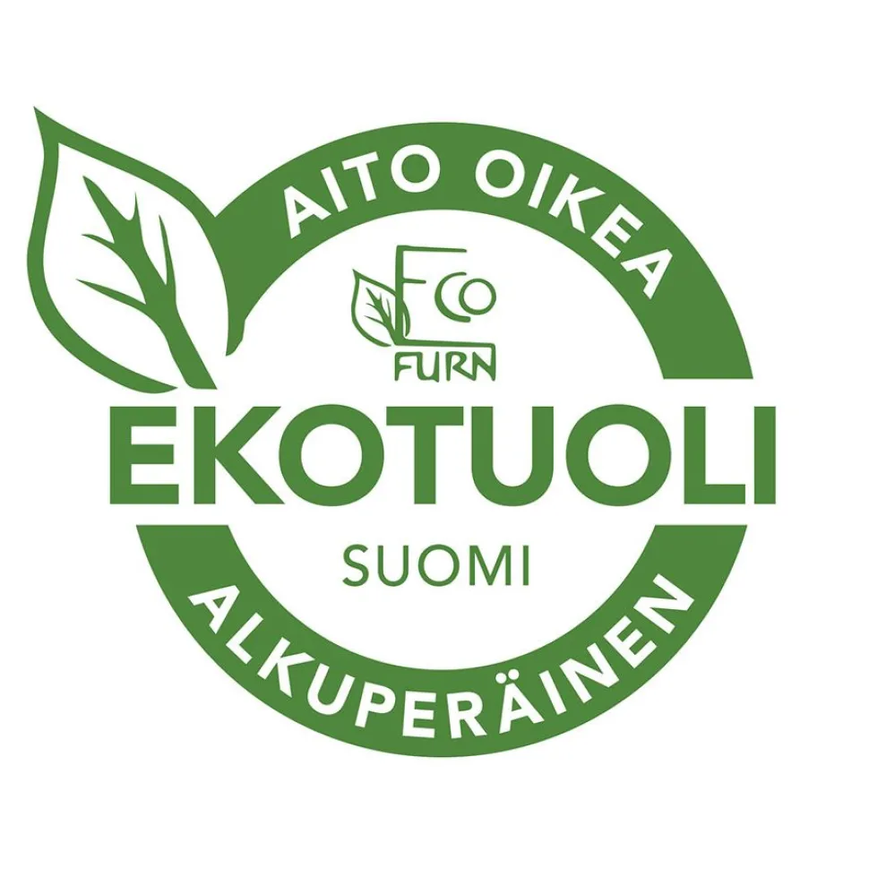 Lepotuoli EcoFurn Ekotuoli tervaleppä musta