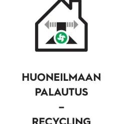 Liesituuletin Savo Helmi 62 cm eri värejä