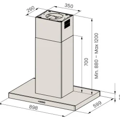 Liesituuletin Savo I-6509-S2 90cm rst