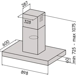 Liesituuletin Savo I-6509-W2 90 cm valkoinen