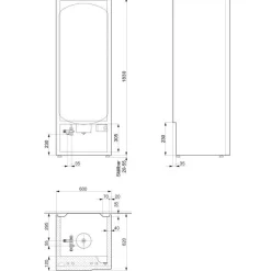 Lämminvesivaraaja Haato Modul HK-300 rst 300 l