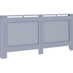 Lämpöpatterin suoja antrasiitti 172x19x81 cm mdf