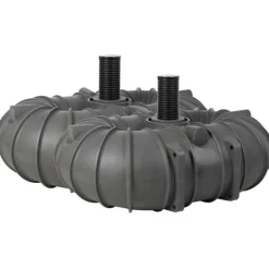 Lokasäiliö Meltex MX-Luja 2 x 5000 l kytkettynä