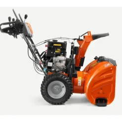 Lumilinko Husqvarna ST 324 sähköstartilla ajovalolla