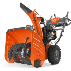 Lumilinko Husqvarna ST 324 sähköstartilla ajovalolla