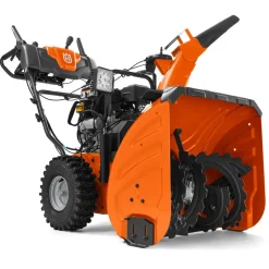 Lumilinko Husqvarna ST 327 sähköstartilla ajovalolla