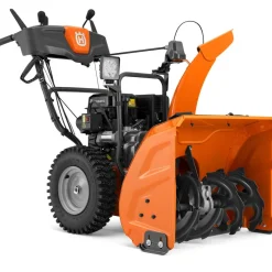 Lumilinko Husqvarna ST 269 sähköstartilla + lämpökahvat