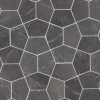 Luonnonkivilaatta Qualitystone Pentagon Grey, 150x100mm