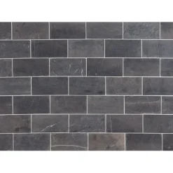 Luonnonkivilaatta Qualitystone Grey Marble Tile, 100x200mm