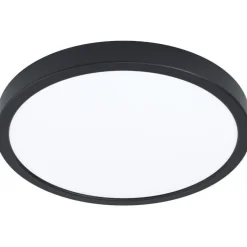 Älykatto-/seinävalaisin Eglo Argolis-Z, LED, Ø28.5cm, ulos, musta