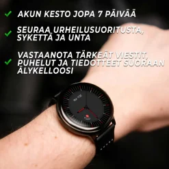 Älykello Kuura Function F7 V3 musta
