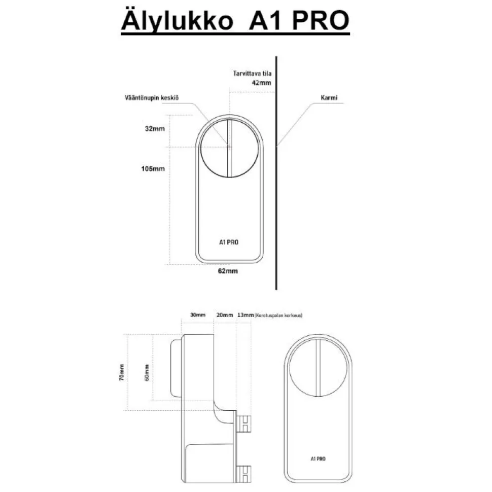 Älylukko Celotron A1 PRO+