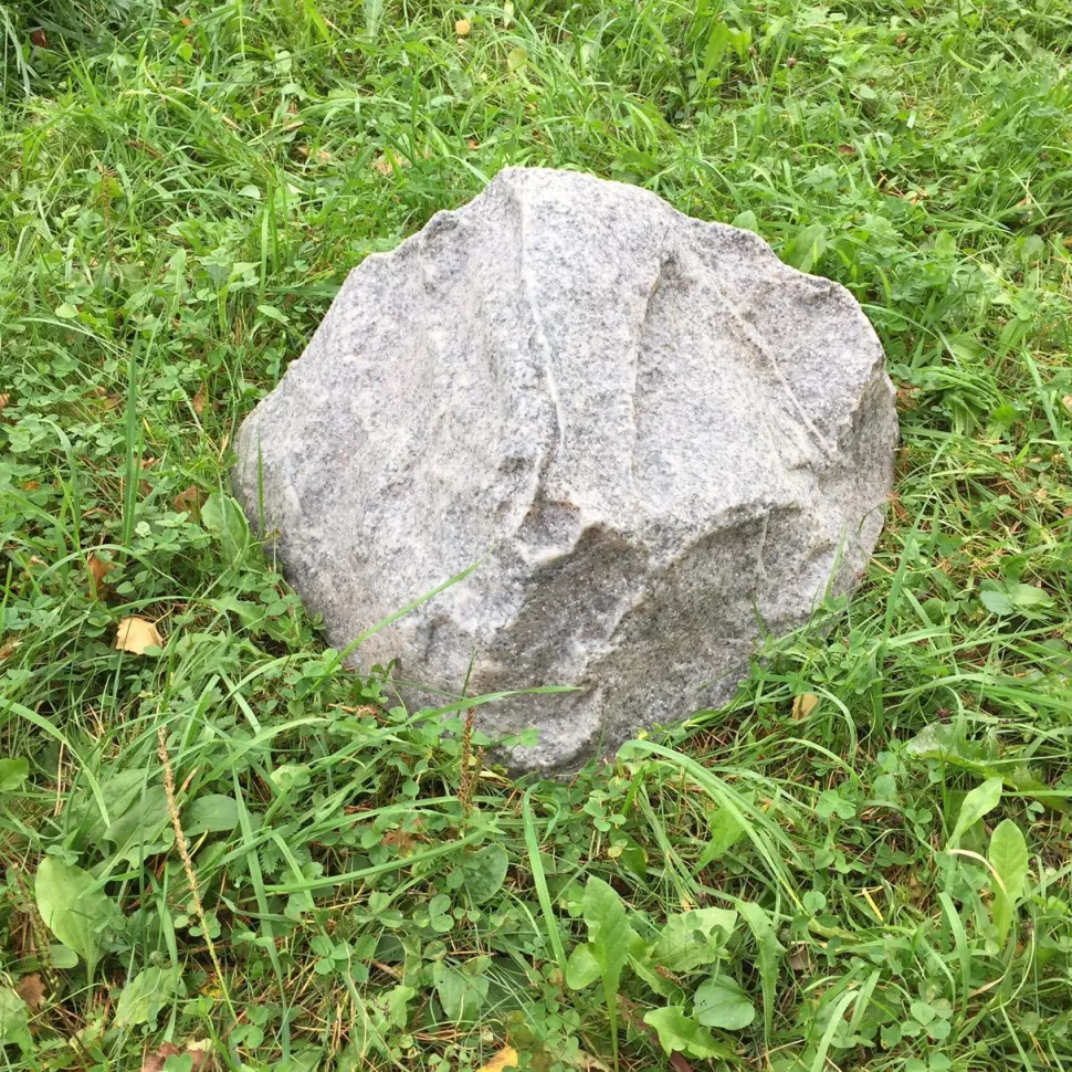 Maisemakivi Taidekivi D-30 Ø30cm harmaa lasikuitua