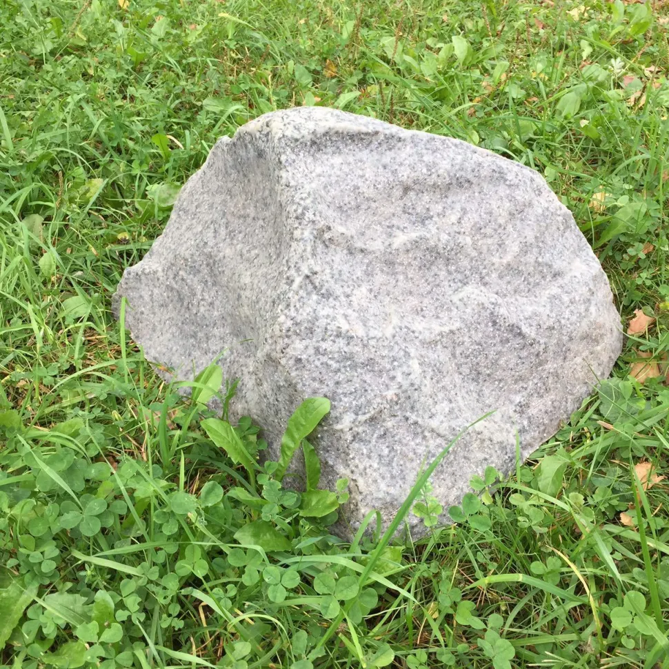 Maisemakivi Taidekivi D-30 Ø30cm harmaa lasikuitua