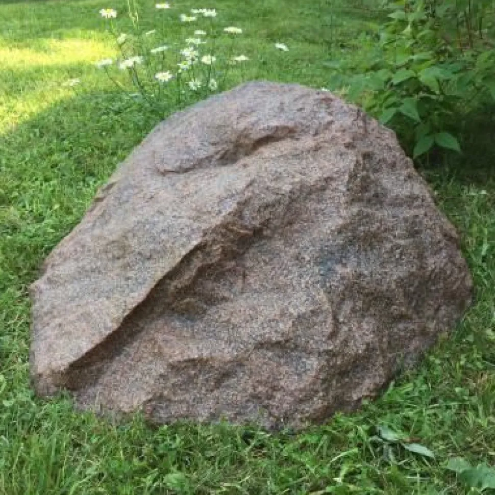 Maisemakivi Taidekivi D-80 Ø80cm punainen lasikuitua