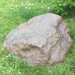 Maisemakivi Taidekivi D-90 Ø90cm punainen lasikuitua