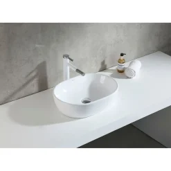 Malja-allas Bathco Arequipa 480x350mm valkoinen