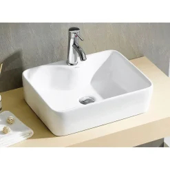Malja-allas Bathco Cusco 480x370mm valkoinen