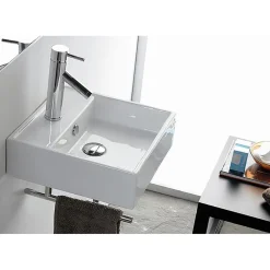 Malja-allas Bathco Gomera, 390x390mm, valkoinen