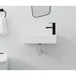 Malja-allas Bathlife Krut 500x250 mm valkoinen