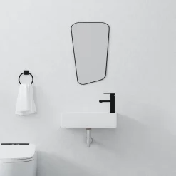 Malja-allas Bathlife Krut 500x250 mm valkoinen