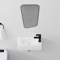 Malja-allas Bathlife Krut 500x250 mm valkoinen