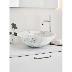 Malja-allas Noro Marble, 420 mm, marmori