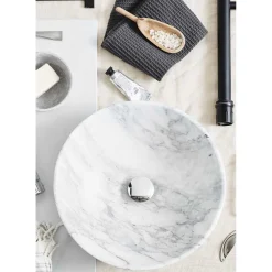 Malja-allas Noro Marble, 420 mm, marmori