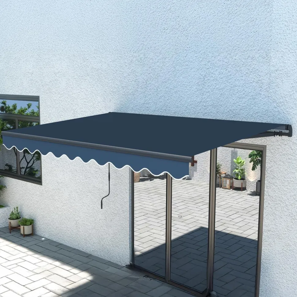 Markiisi Lykke, 2,95x2,5 m, tummanharmaa