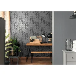Metsätapetti Sandudd Rolleri 11 5391-1, 0.53x11.2m, harmaa