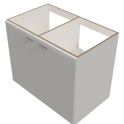 Minikeittiö MCERAMIC, leveys 100cm, keraamisella liedellä