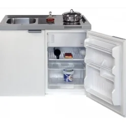 Minikeittiö MKZ100, leveys 100cm, kaasuliedellä