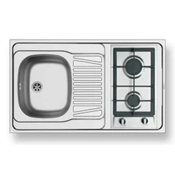 Minikeittiö MKZ100, leveys 100cm, kaasuliedellä