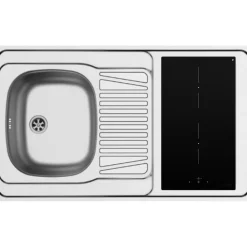 Minikeittiö PMK3HP05963001, leveys 100cm, induktiolevyllä