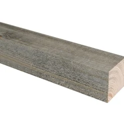 Mitallistettu puutavara JR-Wood, 48x48x5400mm, homesuojattu, musta