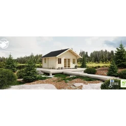 Mökki Luoman Lillevilla 220-3 Koitere 28,5 m² sis.parven
