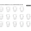 Mökkiovi Kaskipuu ML4A M14 mittatilausovi ilman ristikkoa