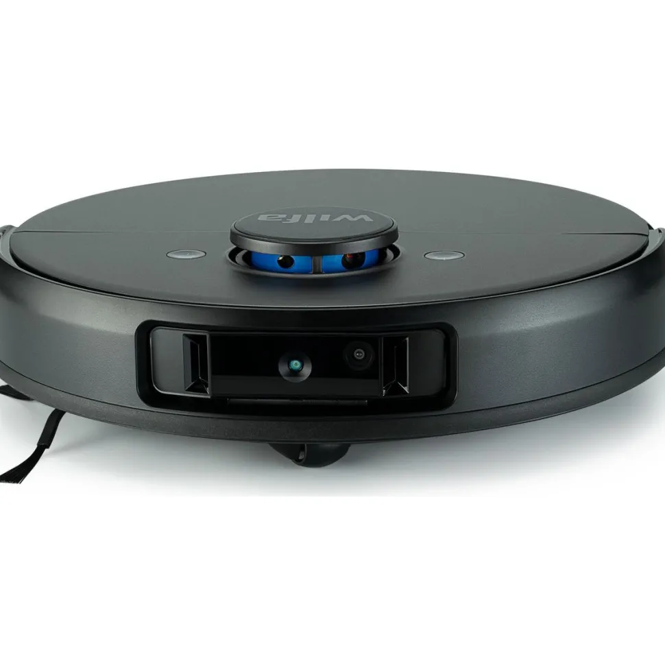 Moppaava robotti-imuri Wilfa RVC-D4000AI Innobot musta