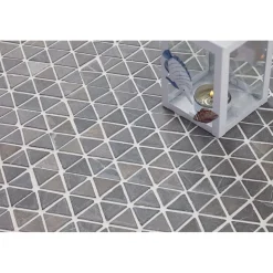 Mosaiikkilaatta Qualitystone Triangle Mini Light Grey, 30x30x30mm